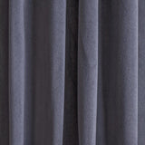 Lavender Grey Velvet Curtain Panels