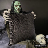 Crystal Black Mosaic - Black Velvet Decorative Throw Cushion Cover