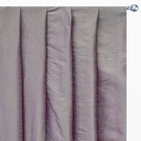 Cream And Purple Art Silk Curtain Panels