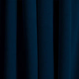 Navy Blue Velvet Curtain Panels