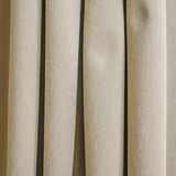 Ecru Cream Velvet Curtain Panels