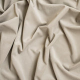 Ecru Cream Velvet Curtain Panels