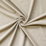 Ecru Cream Velvet Curtain Panels