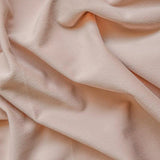 Pastel Peach Velvet Curtain Panels
