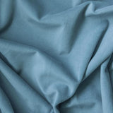 Dusky Blue Velvet Curtain Panels
