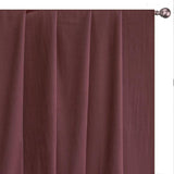 Dusky Pink Velvet Curtain Panels