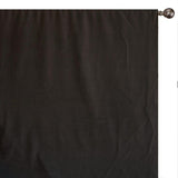 Dark Brown Velvet Curtain Panels