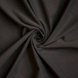 Dark Brown Velvet Curtain Panels