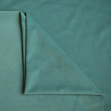 Aqua Green Velvet Curtain Panels