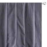 Lavender Grey Velvet Curtain Panels