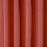 Rust Velvet Curtain Panels