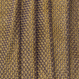 Gold Hexagon Embroidery Fabric by the Metre