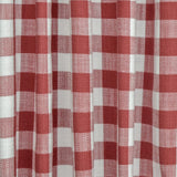 Red Gingham Checks Cotton Fabric by the Metre