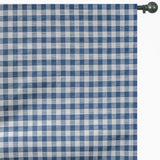 Blue Gingham Checks Cotton Fabric by the Metre