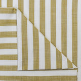 Mustard Yellow Stripes Cotton Fabric