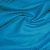 Turquoise Blue Pure Silk Dupioni Curtain Panels