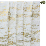 Ivory & Gold Foil Printed Velvet Fabric by the Metre, Ivory Velvet Fabric