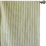 Chartreuse Gingham Stripes Cotton Fabric by the Metre