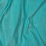 Aqua Art Silk Curtain Panels