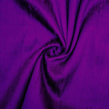 Bright Purple Pure Silk Dupioni Curtain Panels