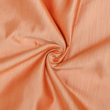 Light Orange Heavy Satin Fabric by the Metre