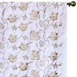 Pearl Beige Cotton Embroidery Fabric by the Metre, Beige Cotton Fabric