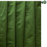 Olive Green Heavy Satin Fabric by the Metre, Green Satin Fabric