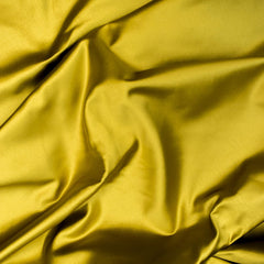 Light Gold Heavy Satin Fabric by the Metre, Gold Satin Fabric