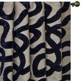 Black Jacquard Velvet Fabric by the Metre, Black Velvet Fabric