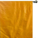 Golden Yellow Silk Dupioni Fabric by the Metre, Yellow Silk Fabric