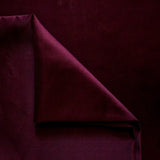 Wine Heavy Satin Fabric by the Metre, Red Satin Fabric