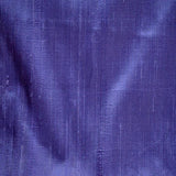Dark Periwinkle Silk Dupioni Fabric by the Metre, Blue Silk Fabric