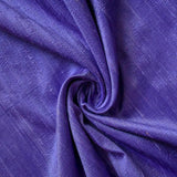Dark Periwinkle Silk Dupioni Fabric by the Metre