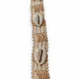 Natural Shell Woven Jute Trim by the Metre, 0.75 Inches (19 mm) Jute Braided Lace Trim, Lace For Curtains
