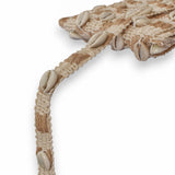 Natural Shell Woven Jute Trim by the Metre, 0.75 Inches (19 mm) Jute Braided Lace Trim, Lace For Curtains