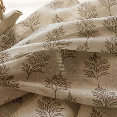 Fern Tree Sheer Fabric By The Metre