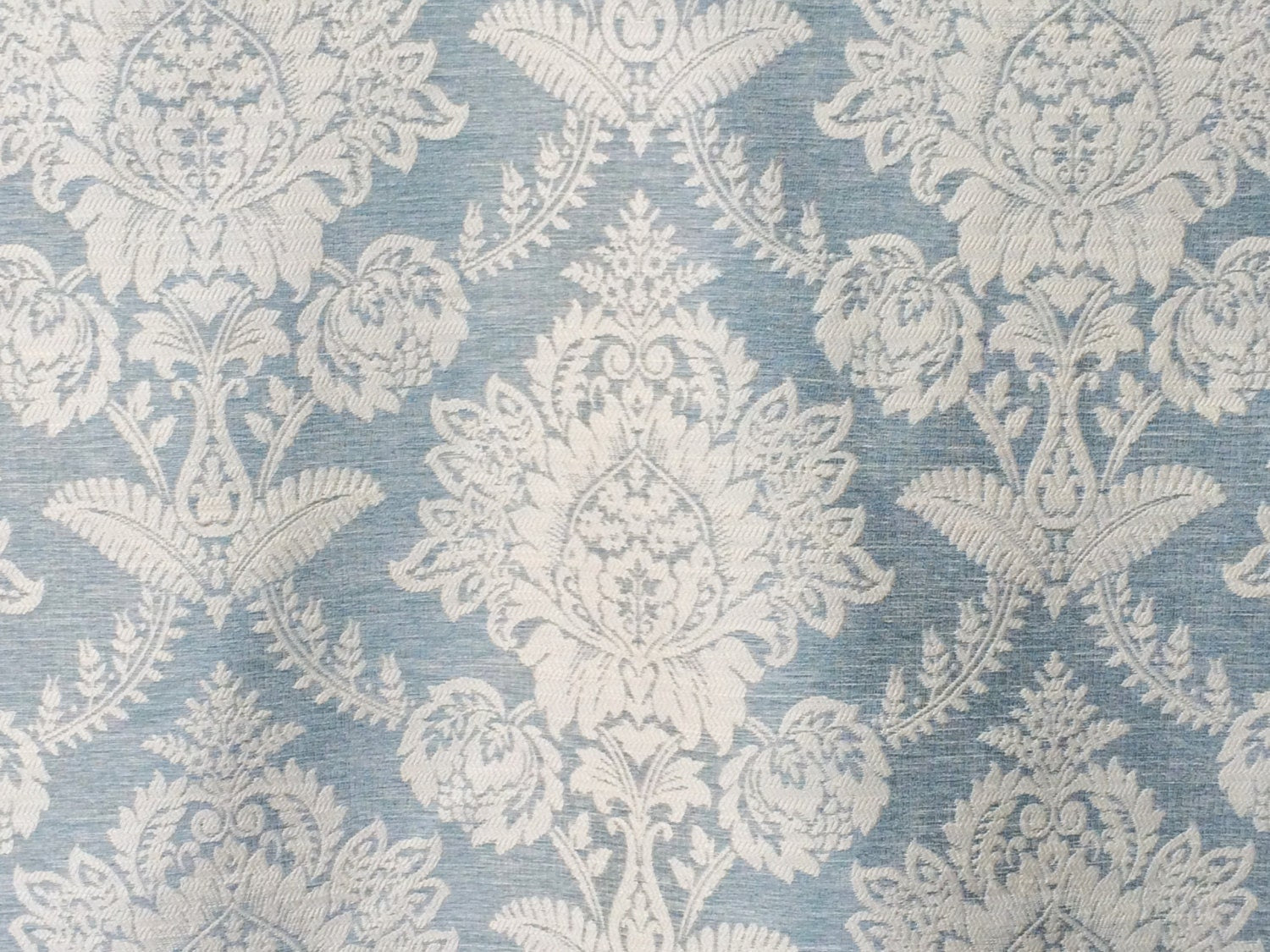 Teal Blue Linen Fabric By The Metre