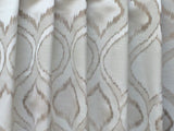 Ivory Cartouche Fabric By The Metre