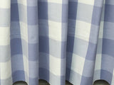 Blue Bell Gingham Check Cotton Fabric By The Metre