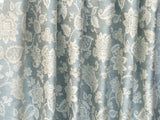 Teal Paradise Linen Fabric By The Metre