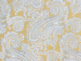 Yellow And Greys Fabric By The Metre