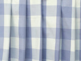 Blue Bell Gingham Check Cotton Fabric By The Metre