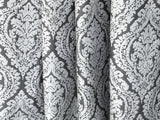 Gray And White Cotton Fabric By The Metre