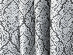 Gray And White Cotton Fabric By The Metre