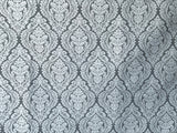 Gray And White Cotton Fabric By The Metre