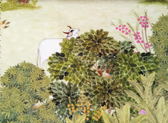 Green Pastures Cotton Fabric By The Metre