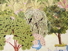 Green Pastures Cotton Fabric By The Metre