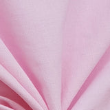 Soft Pink Cotton Linen Fabric by the Metre