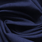 Navy Blue Cotton Linen Fabric by the Metre