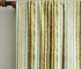Stripe It Green Printed Jacquard Fabric By The Metre